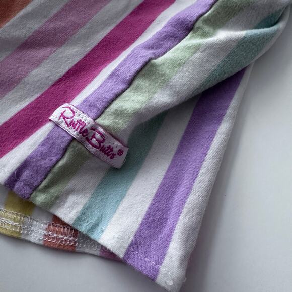 Ruffle Butts rainbow top bundle - Picture 3 of 6